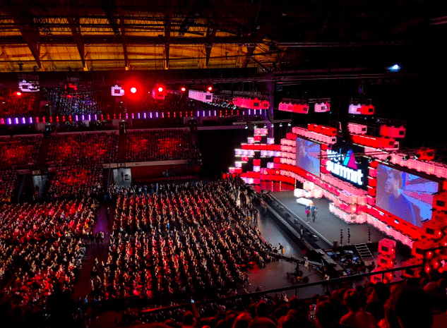 Web Summit from above