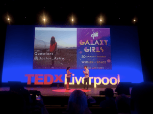 Anita and Herb talking